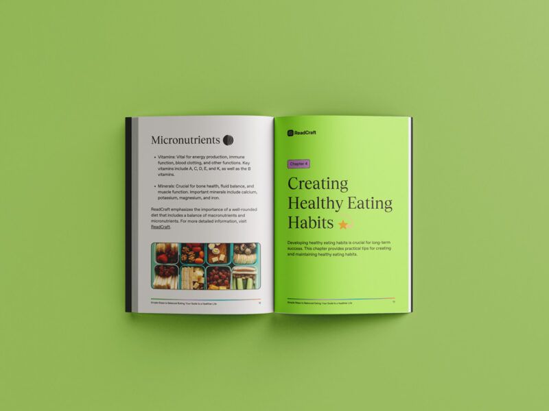 Simple Steps to Balanced Eating, Healthy Eating eBook for Beginners.